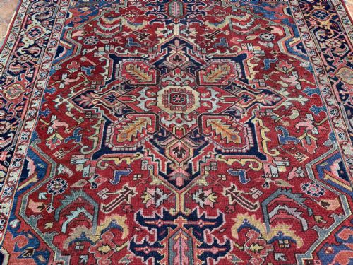 ANTIQUE HERIZ CARPET - ADDITIONAL PHOTO 3