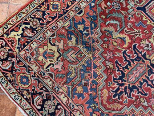 ANTIQUE HERIZ CARPET - ADDITIONAL PHOTO 5
