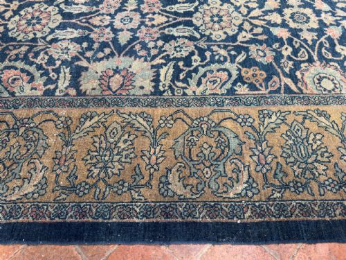 ANTIQUE MAHAL CARPET - ADDITIONAL PHOTO 3