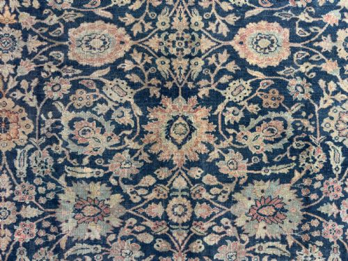 ANTIQUE MAHAL CARPET - ADDITIONAL PHOTO 4