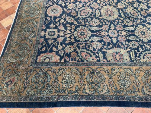 ANTIQUE MAHAL CARPET - ADDITIONAL PHOTO 5
