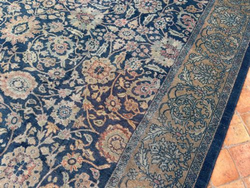 ANTIQUE MAHAL CARPET - ADDITIONAL PHOTO 10