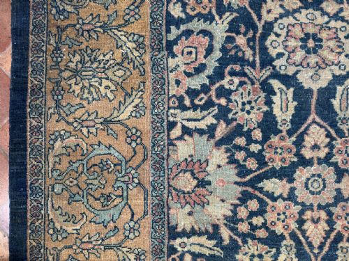 ANTIQUE MAHAL CARPET - ADDITIONAL PHOTO 12