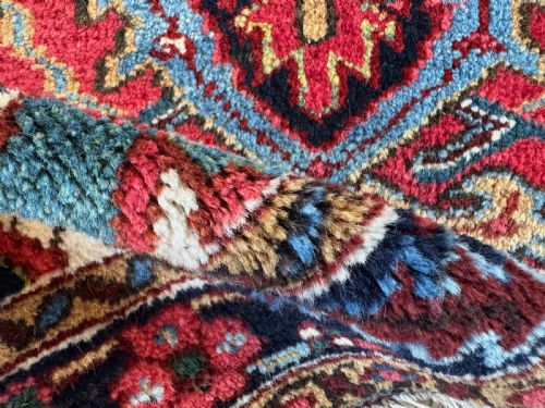 ANTIQUE HERIZ RUG - ADDITIONAL PHOTO 1