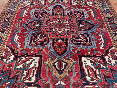 ANTIQUE HERIZ RUG - ADDITIONAL PHOTO 3
