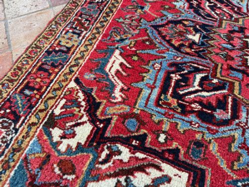 ANTIQUE HERIZ RUG - ADDITIONAL PHOTO 5