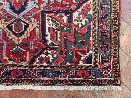 ANTIQUE HERIZ RUG - ADDITIONAL PHOTO 6