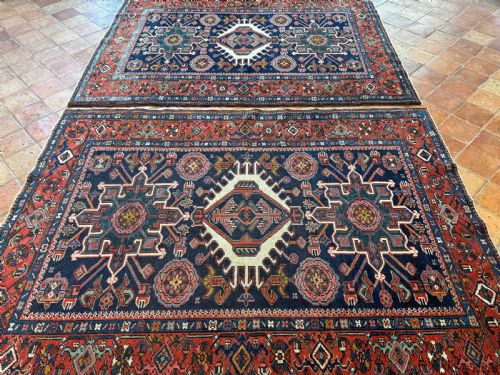 PAIR OF ANTIQUE KARAJA RUGS - ADDITIONAL PHOTO 6