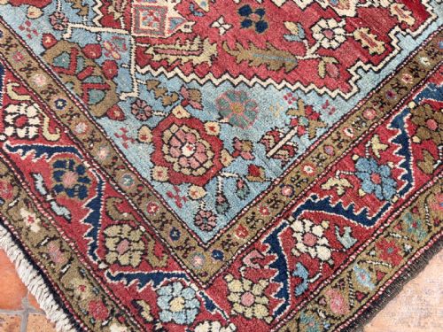 ANTIQUE HERIZ RUG - ADDITIONAL PHOTO 6