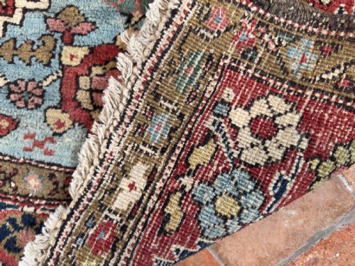 ANTIQUE HERIZ RUG - ADDITIONAL PHOTO 8