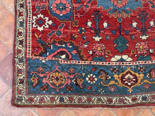 RARE ANTIQUE BIDJAR RUG - ADDITIONAL PHOTO 2