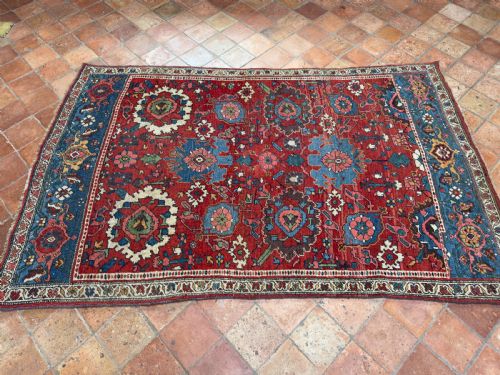 RARE ANTIQUE BIDJAR RUG - ADDITIONAL PHOTO 5