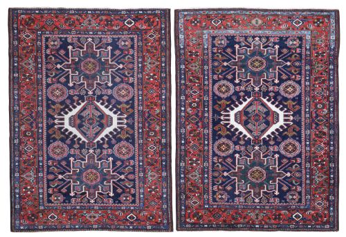 PAIR OF ANTIQUE KARAJA RUGS - ADDITIONAL PHOTO 9