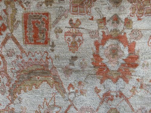 ANTIQUE USHAK CARPET - ADDITIONAL PHOTO 8