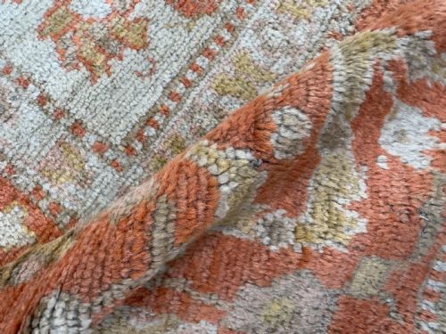 ANTIQUE USHAK CARPET - ADDITIONAL PHOTO 11