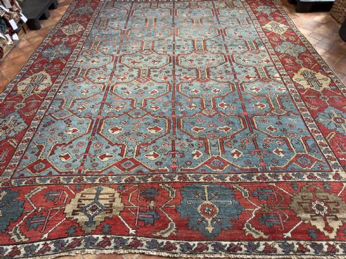 ANTIQUE BAKSHAISH CARPET - ADDITIONAL PHOTO 1