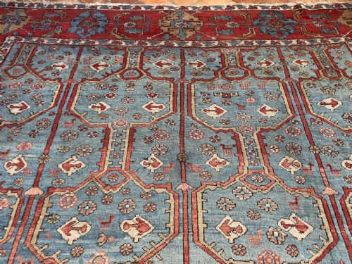 ANTIQUE BAKSHAISH CARPET - ADDITIONAL PHOTO 5