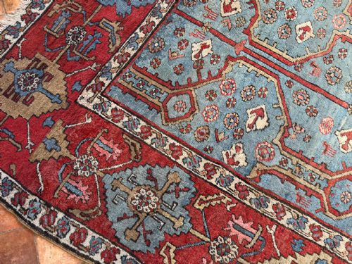 ANTIQUE BAKSHAISH CARPET - ADDITIONAL PHOTO 6