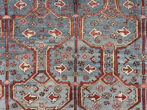 ANTIQUE BAKSHAISH CARPET - ADDITIONAL PHOTO 7