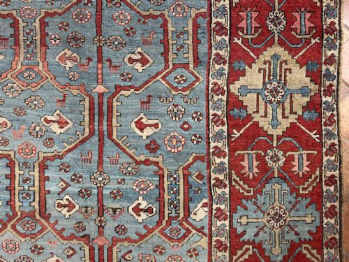 ANTIQUE BAKSHAISH CARPET - ADDITIONAL PHOTO 8