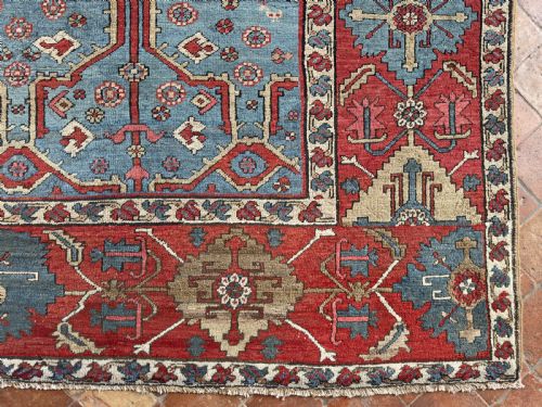 ANTIQUE BAKSHAISH CARPET - ADDITIONAL PHOTO 11