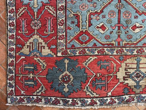 ANTIQUE BAKSHAISH CARPET - ADDITIONAL PHOTO 12