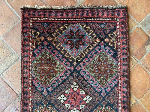 ANTIQUE KURDISH RUNNER - ADDITIONAL PHOTO 5