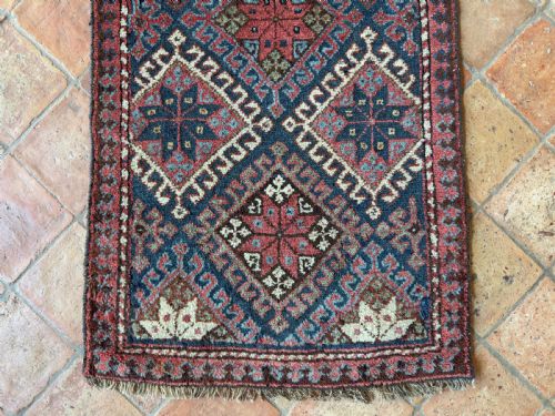 ANTIQUE KURDISH RUNNER - ADDITIONAL PHOTO 8