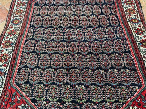 ANTIQUE SAROUK FARAHAN RUG - ADDITIONAL PHOTO 8