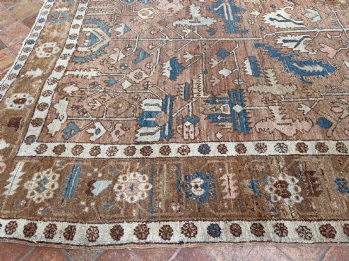 ANTIQUE BAKSHAISH CARPET - ADDITIONAL PHOTO 1