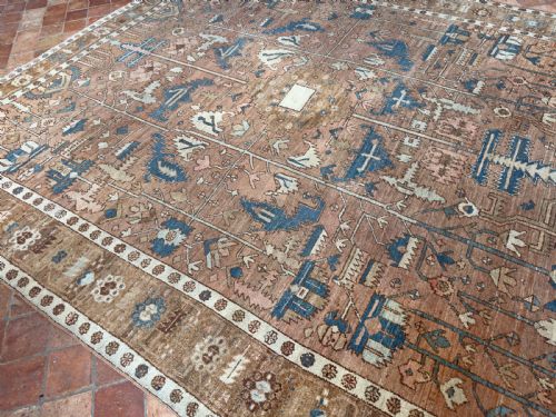 ANTIQUE BAKSHAISH CARPET - ADDITIONAL PHOTO 2