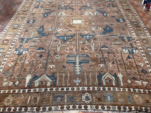 ANTIQUE BAKSHAISH CARPET - ADDITIONAL PHOTO 5