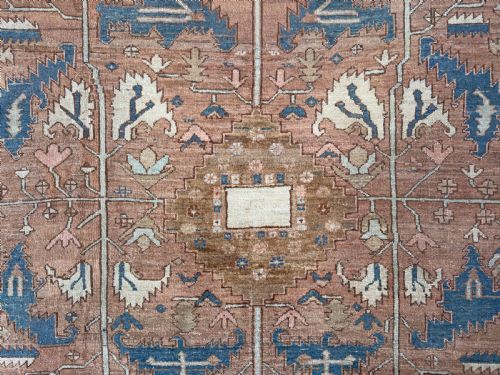 ANTIQUE BAKSHAISH CARPET - ADDITIONAL PHOTO 6