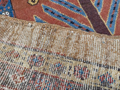 RARE ANTIQUE BAKSHAISH CARPET - ADDITIONAL PHOTO 10
