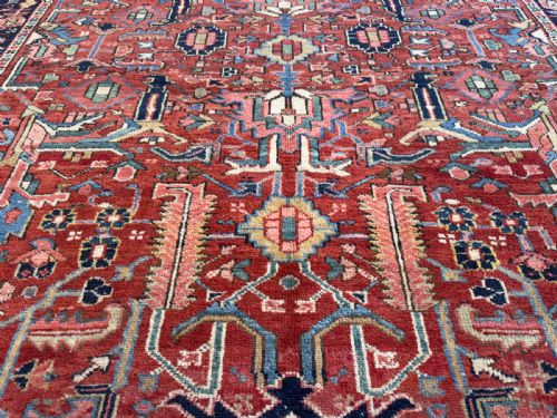 ANTIQUE HERIZ CARPET - ADDITIONAL PHOTO 3