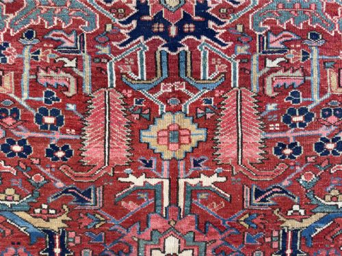 ANTIQUE HERIZ CARPET - ADDITIONAL PHOTO 6