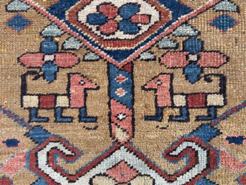 ANTIQUE HERIZ RUG - ADDITIONAL PHOTO 5
