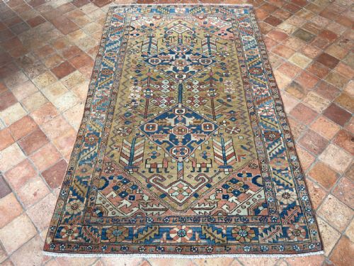 ANTIQUE HERIZ RUG - ADDITIONAL PHOTO 10