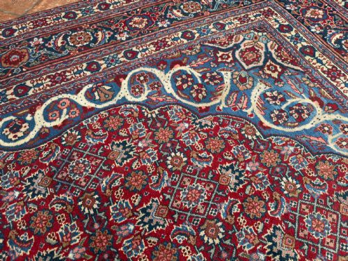 ANTIQUE TABRIZ CARPET - ADDITIONAL PHOTO 3