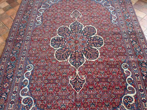 ANTIQUE TABRIZ CARPET - ADDITIONAL PHOTO 7