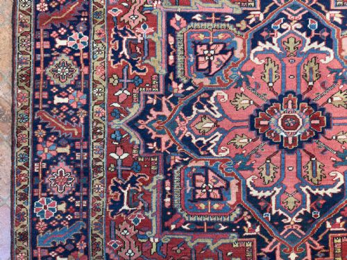 ANTIQUE HERIZ CARPET - ADDITIONAL PHOTO 5