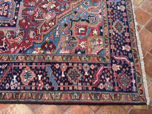 ANTIQUE HERIZ CARPET - ADDITIONAL PHOTO 9