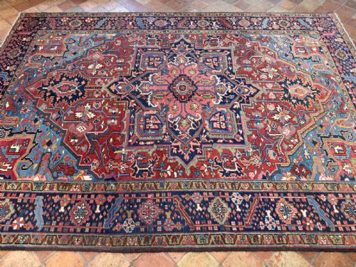 ANTIQUE HERIZ CARPET - ADDITIONAL PHOTO 10