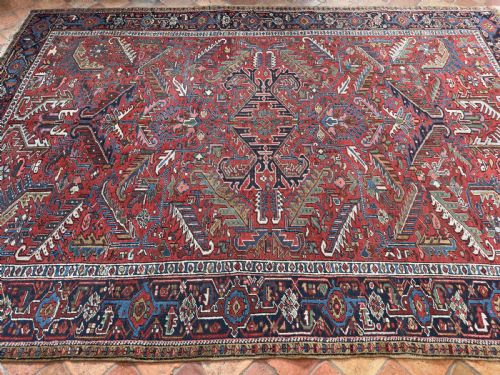 ANTIQUE HERIZ CARPET - ADDITIONAL PHOTO 2