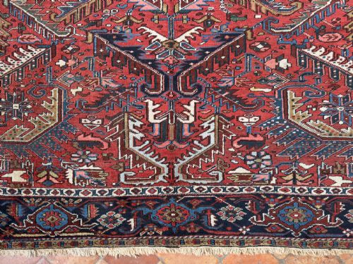 ANTIQUE HERIZ CARPET - ADDITIONAL PHOTO 4