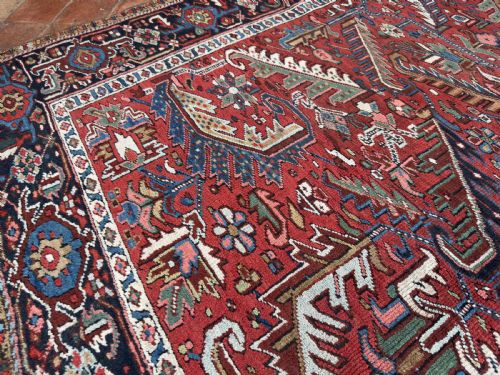 ANTIQUE HERIZ CARPET - ADDITIONAL PHOTO 8