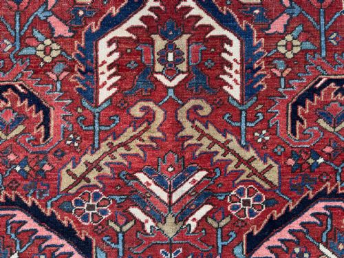 ANTIQUE HERIZ CARPET - ADDITIONAL PHOTO 2