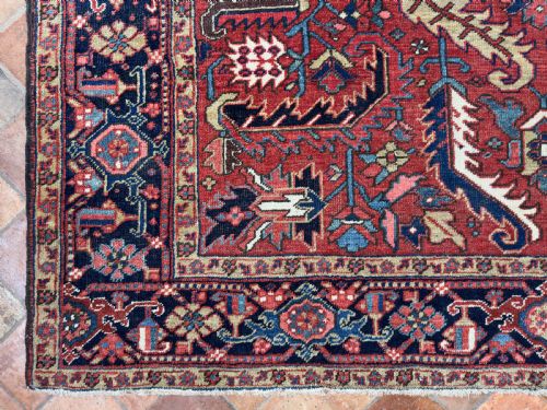 ANTIQUE HERIZ CARPET - ADDITIONAL PHOTO 3