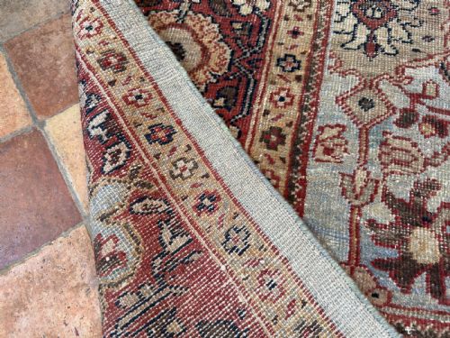ANTIQUE MAHAL CARPET - ADDITIONAL PHOTO 2
