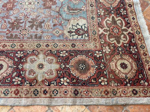 ANTIQUE MAHAL CARPET - ADDITIONAL PHOTO 4